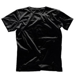 Playera de algodón Personalizada DTF - Negra